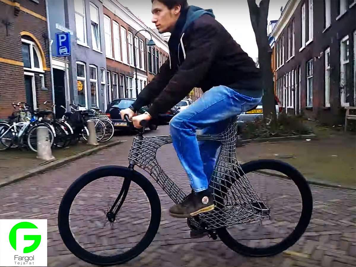 پرینت سه بعدی دوچرخه Arc Bicycle