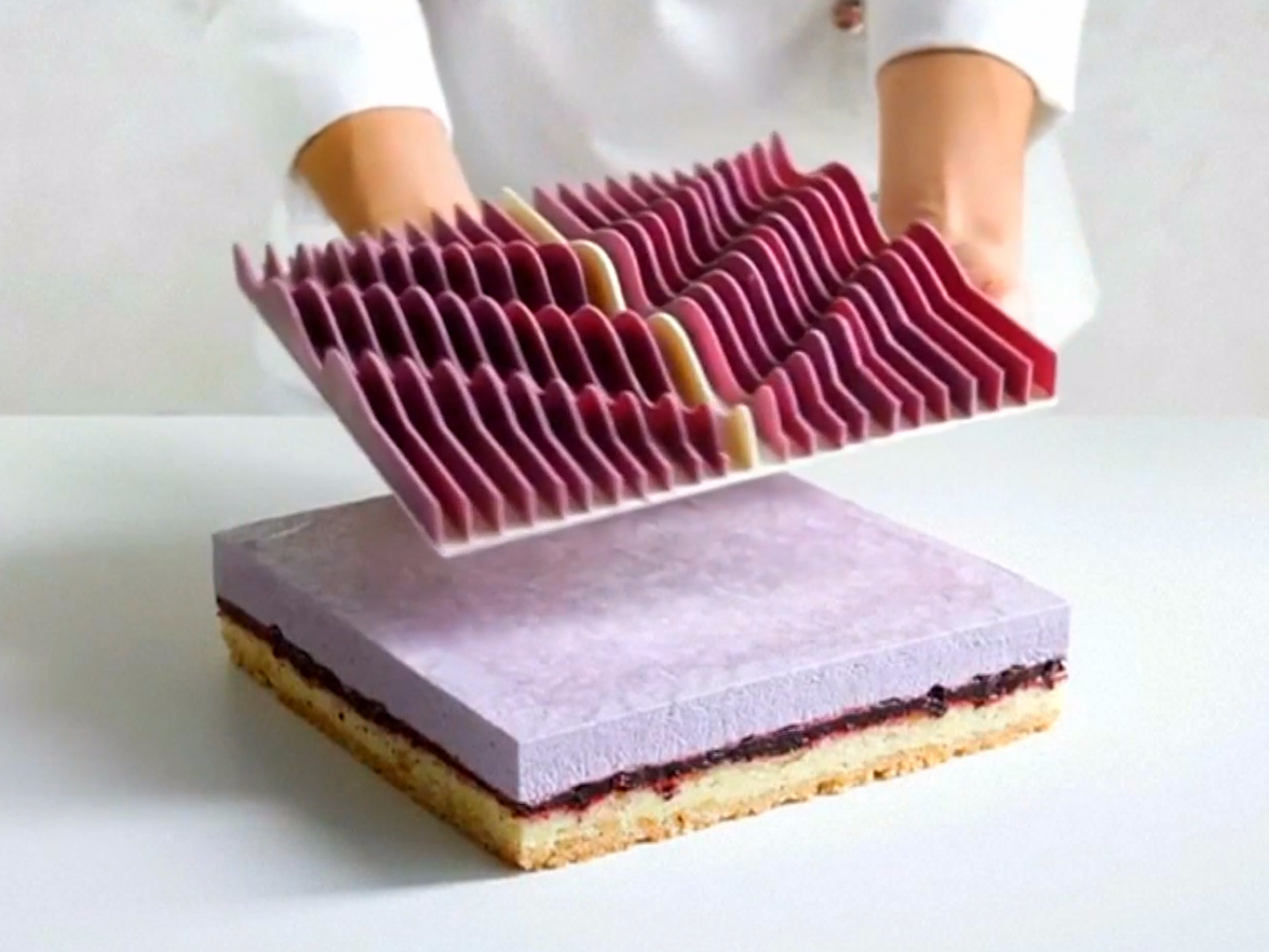 تولید کیک و شیرینی توسط پرینتر سه بعدی 