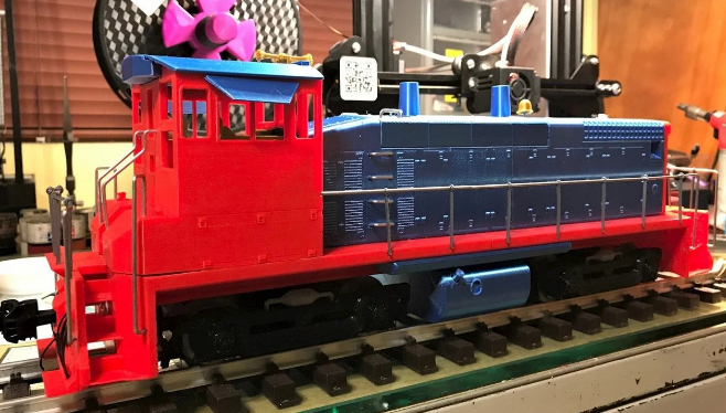 3D Printed Trains