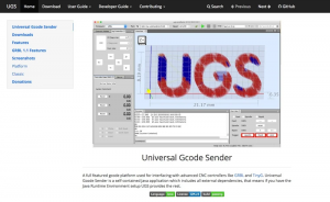 UGS – Universal G-code Sender
