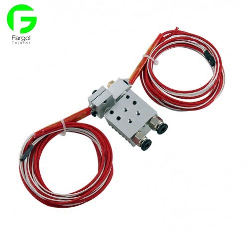 3d printer accessories E3D headed extrusion head V5V6 the new double-headed square head extruder nozzle
